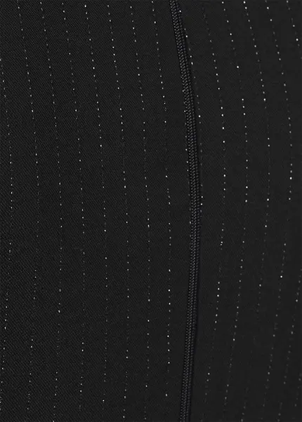 Nicowa Cropped Pinstripe Twill Top - LOWICA in BLACK PINSTRIPEarticle number NC9A24007019E-002 Outlet