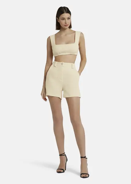 Nicowa Bouclé bustier - JALINOWA in CREAMarticle number NC9A12603011E-072 im Angebot