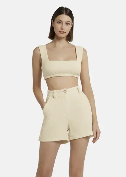 Nicowa Bouclé bustier - JALINOWA in CREAMarticle number NC9A12603011E-072 im Angebot