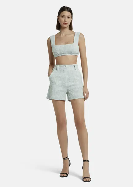 Nicowa Bouclé bustier - JALINOWA in LIGHT BLUEarticle number NC9A12603025E-025 Schlussverkauf