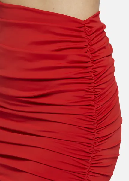 Nicowa Draped Mini Dress - OCAWI MINI in REDarticle number NC9A24012014E-014 Preisnachlass
