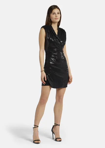 Nicowa Mini dress with shoulder pads - NOCIWA in Blackarticle number NC9A1401019E-088 Muttertagsangebot