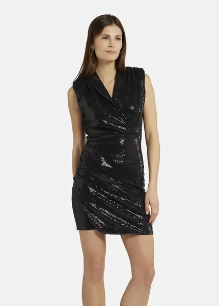 Nicowa Mini dress with shoulder pads - NOCIWA in Blackarticle number NC9A1401019E-088 Muttertagsangebot