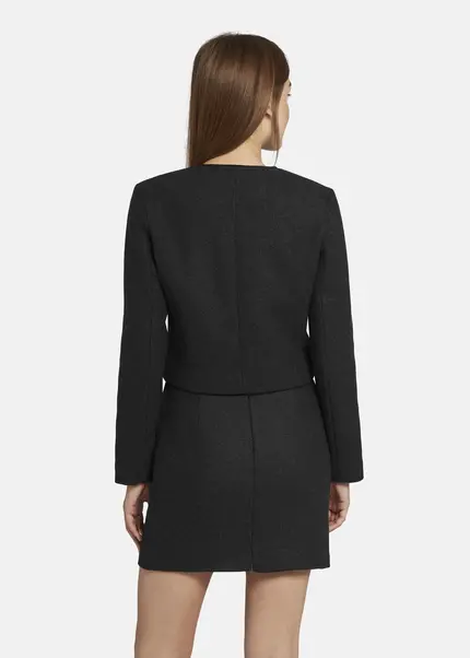 Nicowa Wool jacket with pockets - LANEVIA in ANTHRACITEarticle number NC9A22803038E-007 Neueste Mode