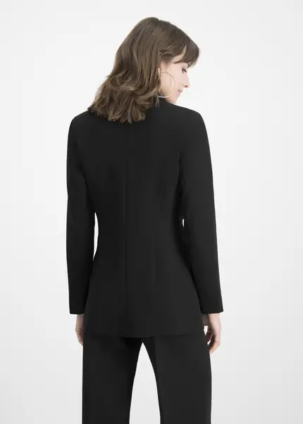 Nicowa Oversized twill blazer in BLACKarticle number NC7A12003019E-002 Zeitlich begrenztes Angebot
