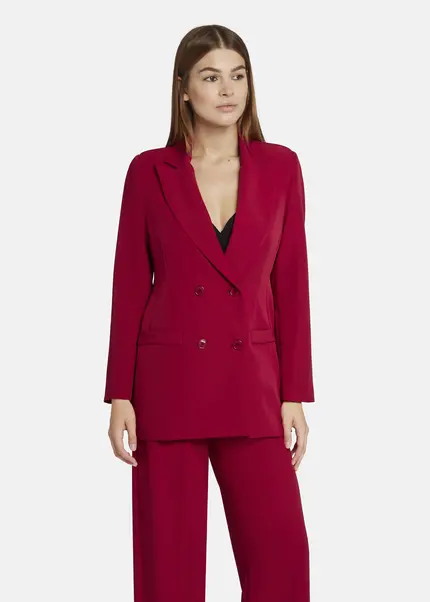 Nicowa Oversized Blazer made of Twill – CORNOVA in REDarticle number NC9A24001014E-014 Exklusive Angebote