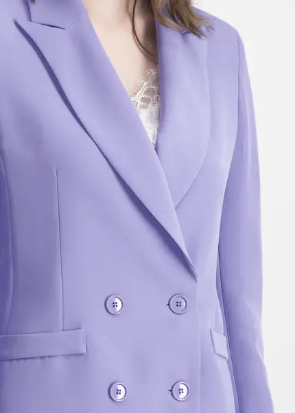 Nicowa Oversized twill blazer in LILAarticle number NC7A12002064E-145 Große Rabatte