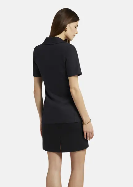 Nicowa Short sleeved blazer - RILAWA in BLACKarticle number NC9A12401019E-002 Tägliche Deals