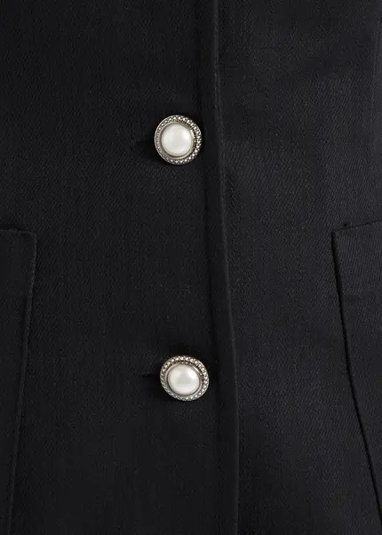 Nicowa Short sleeved blazer - RILAWA in BLACKarticle number NC9A12401019E-002 Tägliche Deals