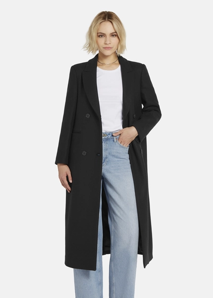 Nicowa Masculine wool coat - DRIMILO in BLACKarticle number NC8A22401019E-002 Kostenlose Rückgabe