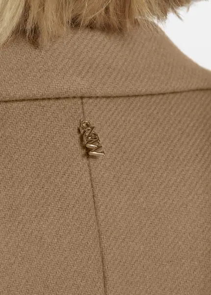 Nicowa Classic wool coat - CAPPOWA in CAMELarticle number NC8A22402022E-101 JETZT KAUFEN