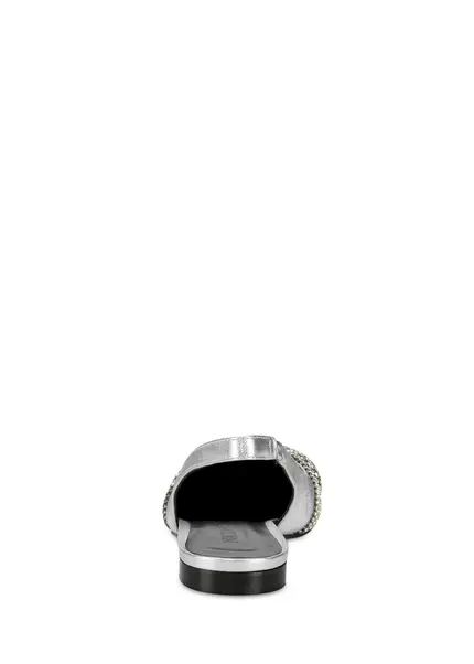 Nicowa Slingback ballerinas with crystal appliqué CRISOLI in SILVERarticle number NC9A12704031E-088 Vierteljährliche Förderung