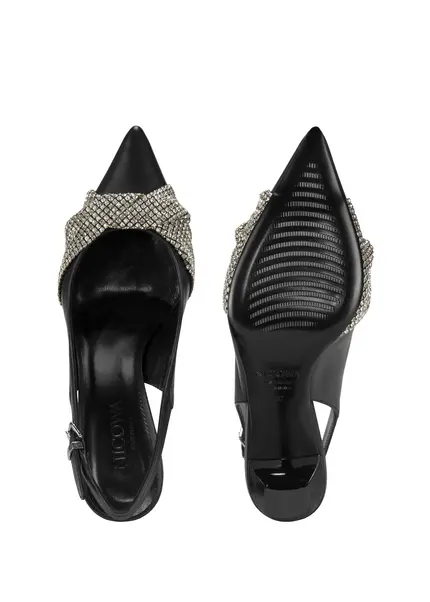 Nicowa Embellished slingback pumps COSIMALA in BLACKarticle number NC9A12701019E-002 Bis zu 55% Rabatt