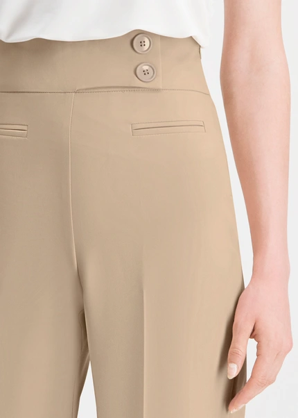 Nicowa Twill Marlene trousers - COREANA in beigearticle number NC8A22002022E-138 Exklusivangebot