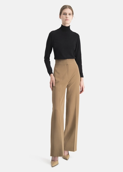 Nicowa Classic wide-leg trousers CORINO in BEIGEarticle number NC7A24013019E-138 Weihnachtsangebot