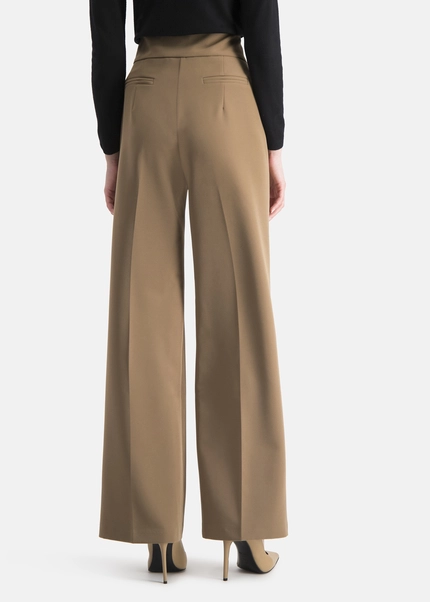 Nicowa Classic wide-leg trousers CORINO in BEIGEarticle number NC7A24013019E-138 Weihnachtsangebot