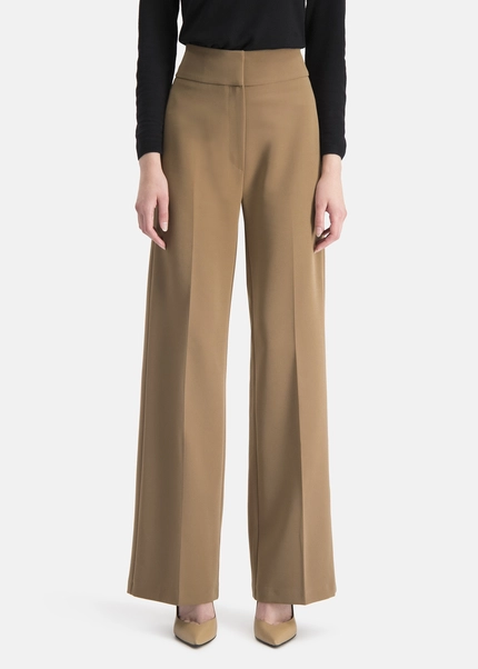 Nicowa Classic wide-leg trousers CORINO in BEIGEarticle number NC7A24013019E-138 Weihnachtsangebot