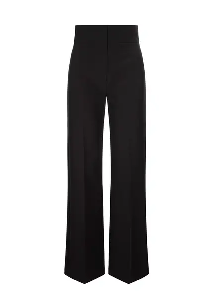 Nicowa Classic wide-leg trousers CORINO in BLACKarticle number NC7A24011019E-002 Muttertagsangebot