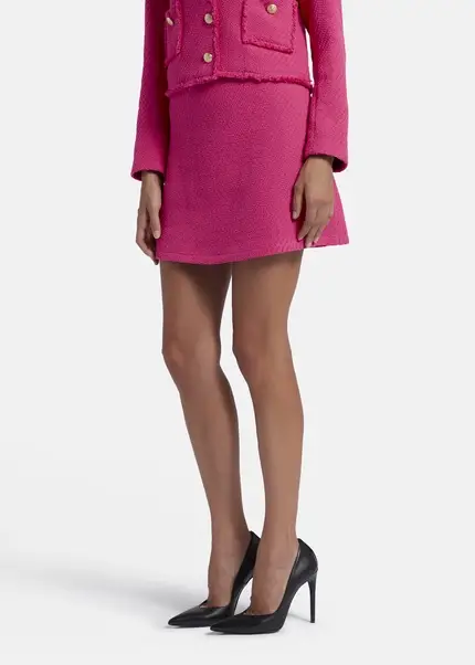 Nicowa Simple bouclé mini skirt- LANITO in PINKarticle number NC7A32015044E-139 Heißer Verkauf