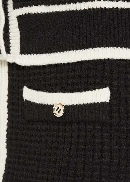 Nicowa Mini knit skirt - ANELIWO in BLACKarticle number NC8A22103019E-002 Online Outlet