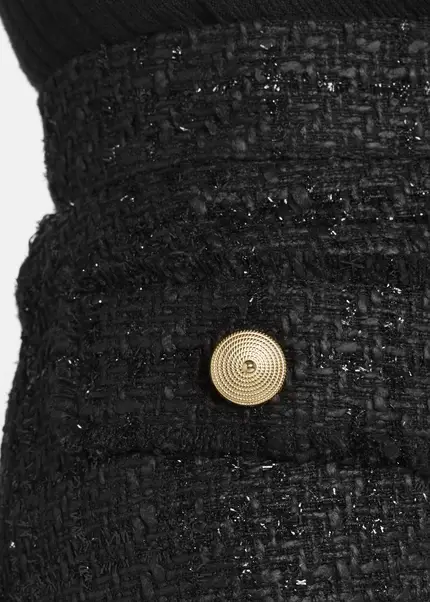 Nicowa Bouclé skirt with lamé effect BRUNAWI in BLACK LAMÉarticle number NC8A22506019E-002 Blitzangebot