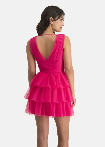 Nicowa Tulle mini dress - STELLOWA in PINKarticle number NC7A12030044E-139 Tiefpreis