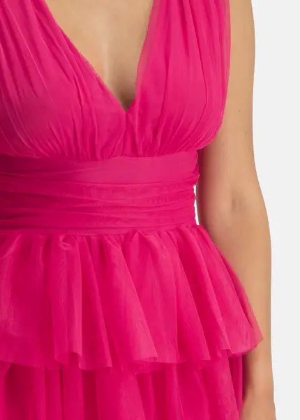 Nicowa Tulle mini dress - STELLOWA in PINKarticle number NC7A12030044E-139 Tiefpreis
