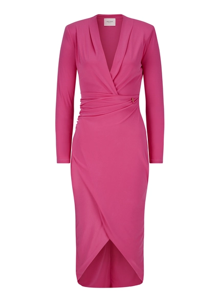 Nicowa Draped midi dress - MICIMA in pinkarticle number NC8A22004044E-139 Discount Store für neue Produkte