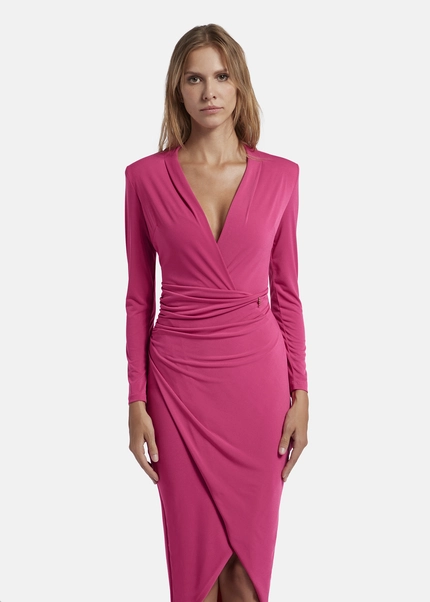 Nicowa Draped midi dress - MICIMA in pinkarticle number NC8A22004044E-139 Discount Store für neue Produkte