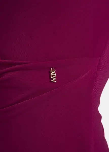 Nicowa Draped midi dress - MICIMA in dark berryarticle number NC8A22003034E-011 Nur noch ein Tag übrig