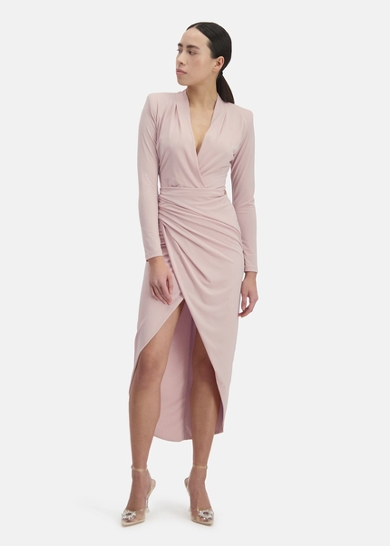 Nicowa Draped midi dress - MICIMA in ROSEarticle number NC8A12001024E-006 Riesige Rabatte