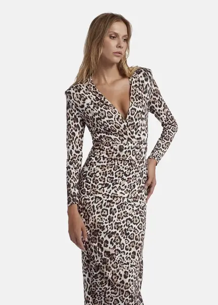 Nicowa Draped maxi dress - MICIMA in CREAMarticle number NC8A22006017E-072 50% Rabatt mit kostenlosem Versand