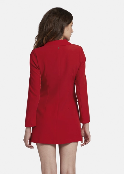 Nicowa Classic blazer dress with gold-coloured buttons - MONIWA in REDarticle number NC6A52011014E-047 Fabrikladen