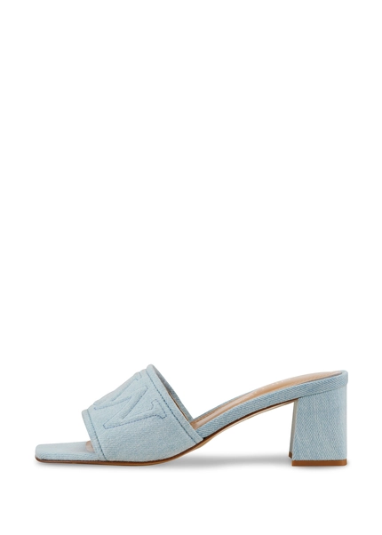 Nicowa Monogram block sandal - CAPULIO NCW in Denimarticle number NC8A11503025E-005 Online