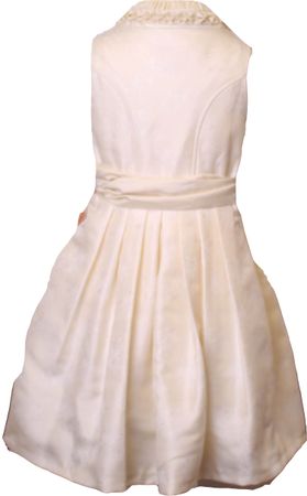 Pezzo D'oro Babydirndl,Taufkleid,Blumenstreudirndl,creme,bestickt Black Friday Preise