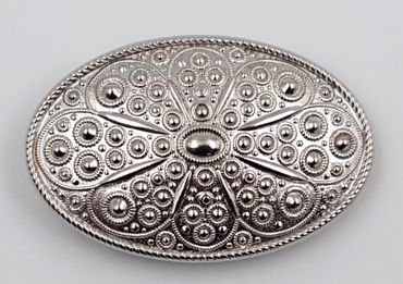 Pezzo D'oro Dirndlschließe, Trachtenspangerl,Schürzenschließe,silber Black Friday