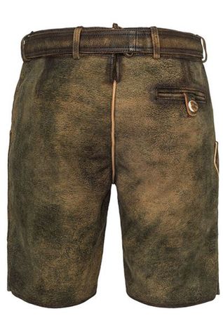 Pezzo D'oro Herren Lederhose von Hammerschmid, braun antik,softes Ziegenleder Neuheiten