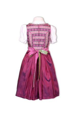 Pezzo D'oro Jugenddirndl Festtagsdirndl, Wiesndirndl, Kirchweihdirndl beere/dunkles pink VIP-Rabatte