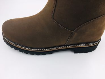 Pezzo D'oro Lederstiefel für die Jagd, Winterstiefel, Reiterstiefel,warm gefüttert,Leder,braun,Damen und Herren Letzte 2 Tage