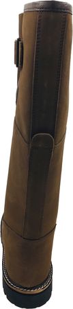 Pezzo D'oro Lederstiefel für die Jagd, Winterstiefel, Reiterstiefel,warm gefüttert,Leder,braun,Damen und Herren Letzte 2 Tage