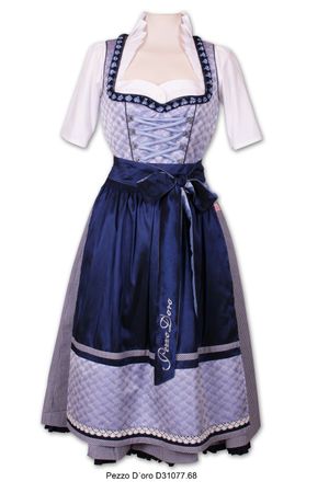 Pezzo D'oro Pezzo D&#039;oro Designerdirndl,Festtagsdirnd,bleu/marine Midi