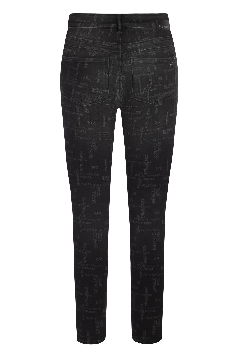﻿Raffaello Rossi 5-Pocket Skinny lang Mid Waist gemustert: AMAL L Letzte 3 Tage