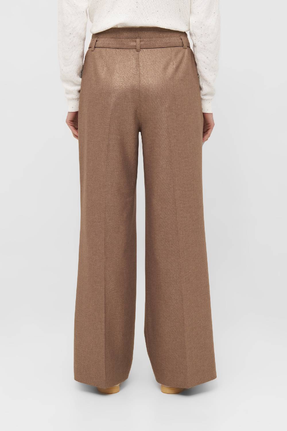 Raffaello Rossi Marlenehose Wide Leg lang High Waist beige: ANAIS JETZT KAUFEN
