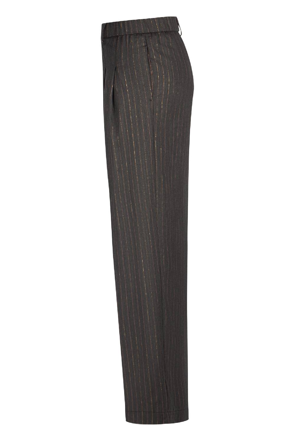 Raffaello Rossi Marlenehose Wide Leg lang High Waist gemustert: DOMINIQUE Zeitbegrenzte Promotion