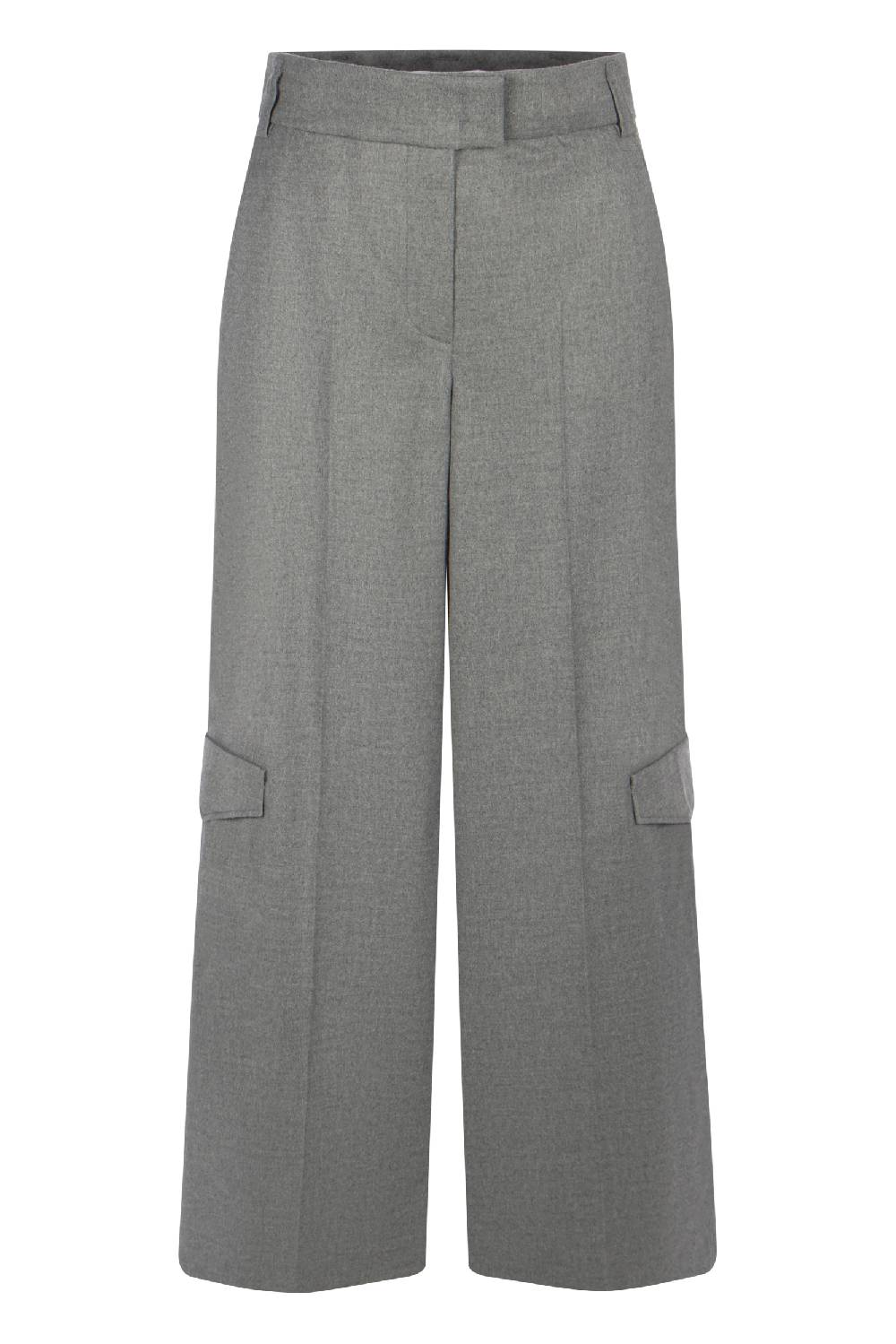 Raffaello Rossi Cargo Wide Leg lang High Waist grau: JASCHA Nur noch ein Tag übrig