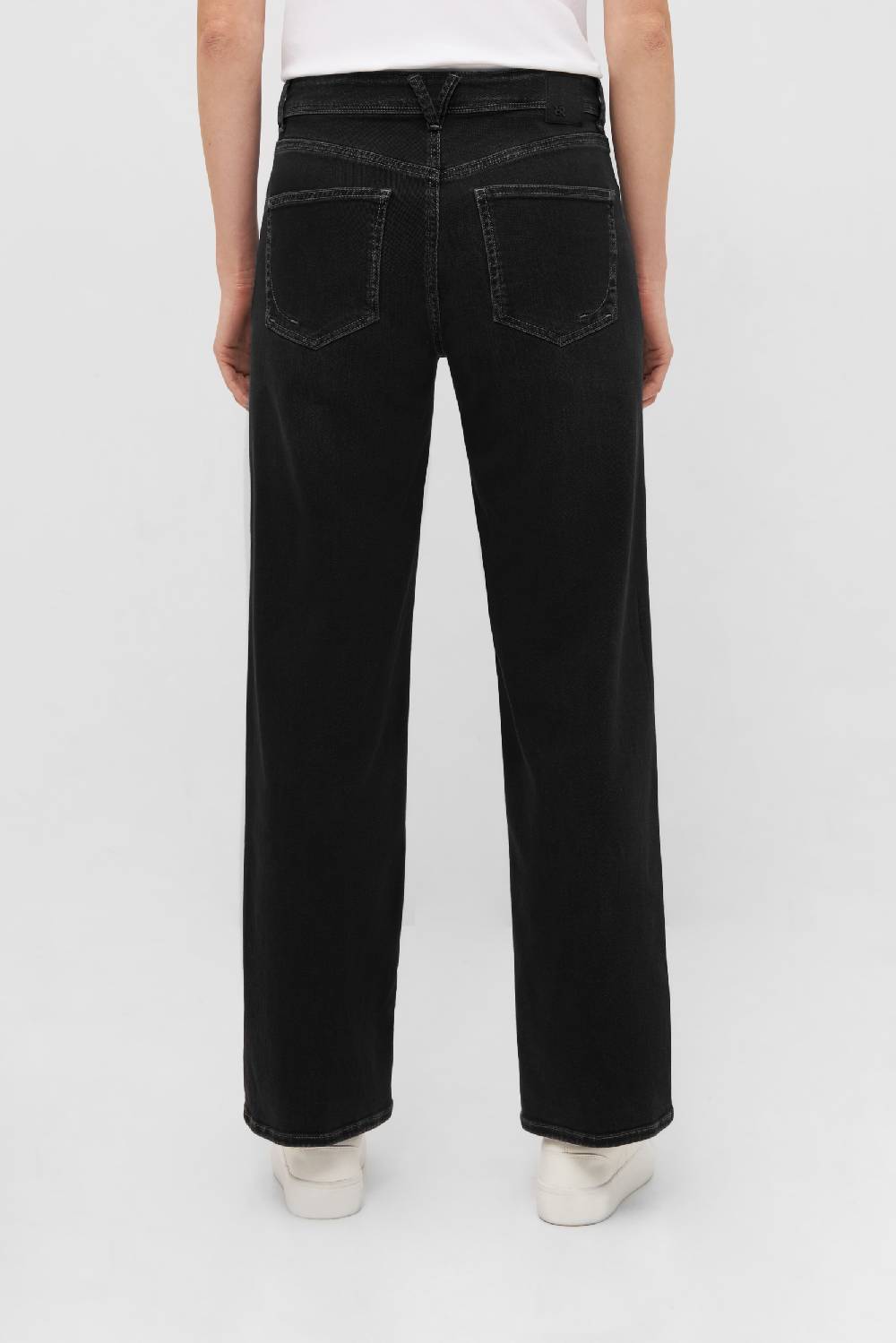 Raffaello Rossi Marlenehose Straight lang Mid Waist grau: KIRA B Riesige Rabatte
