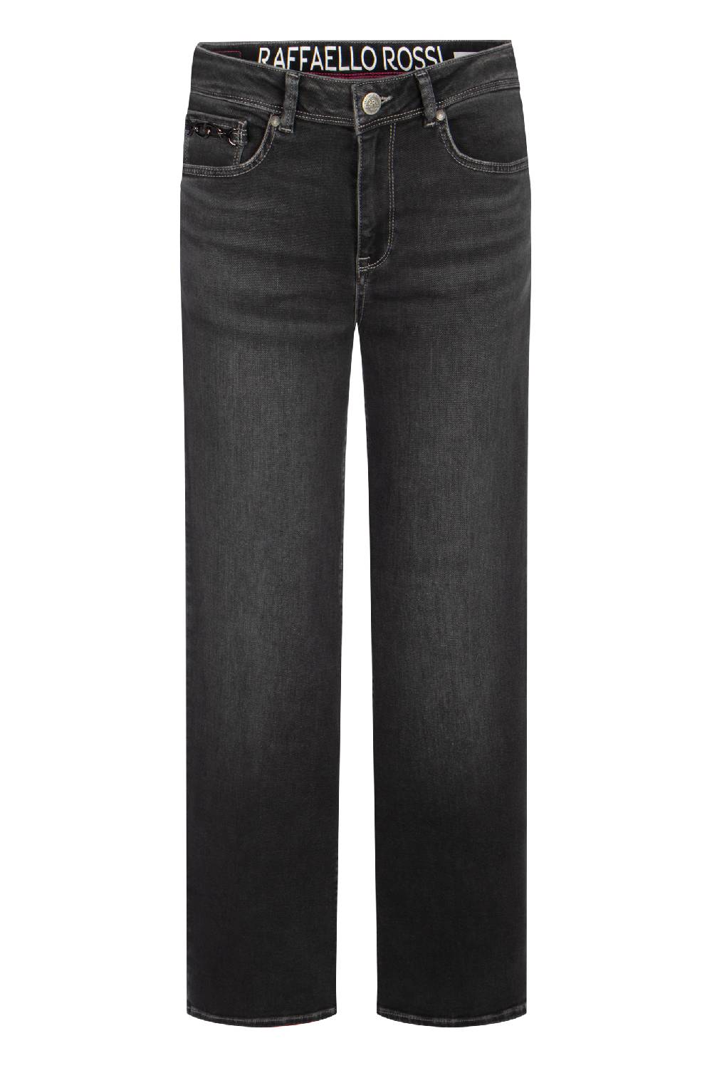 Raffaello Rossi Marlenehose Straight lang Mid Waist grau: KIRA B Riesige Rabatte