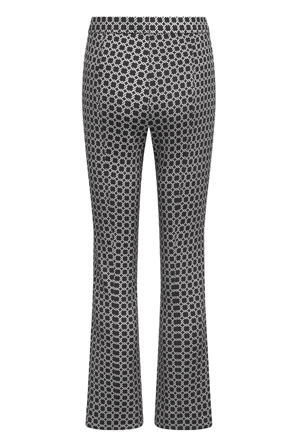 Raffaello Rossi Bootcut Slim verkürzt -7/8 Mid Waist gemustert: MACY 7/8 50% Rabatt mit kostenlosem Versand