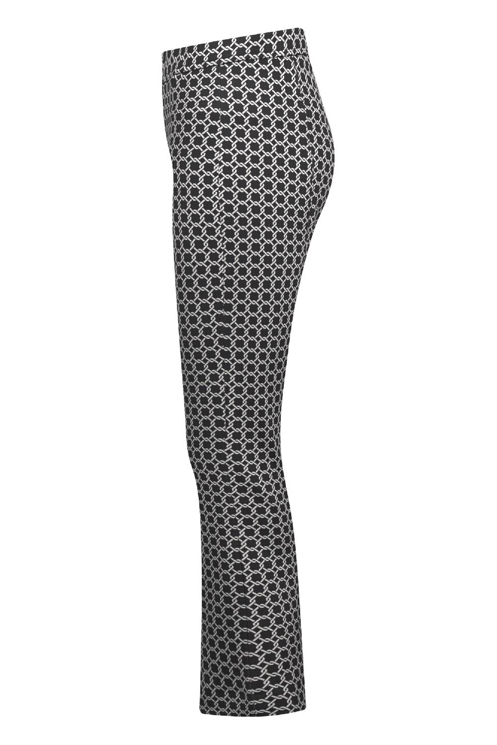 Raffaello Rossi Bootcut Slim verkürzt -7/8 Mid Waist gemustert: MACY 7/8 50% Rabatt mit kostenlosem Versand