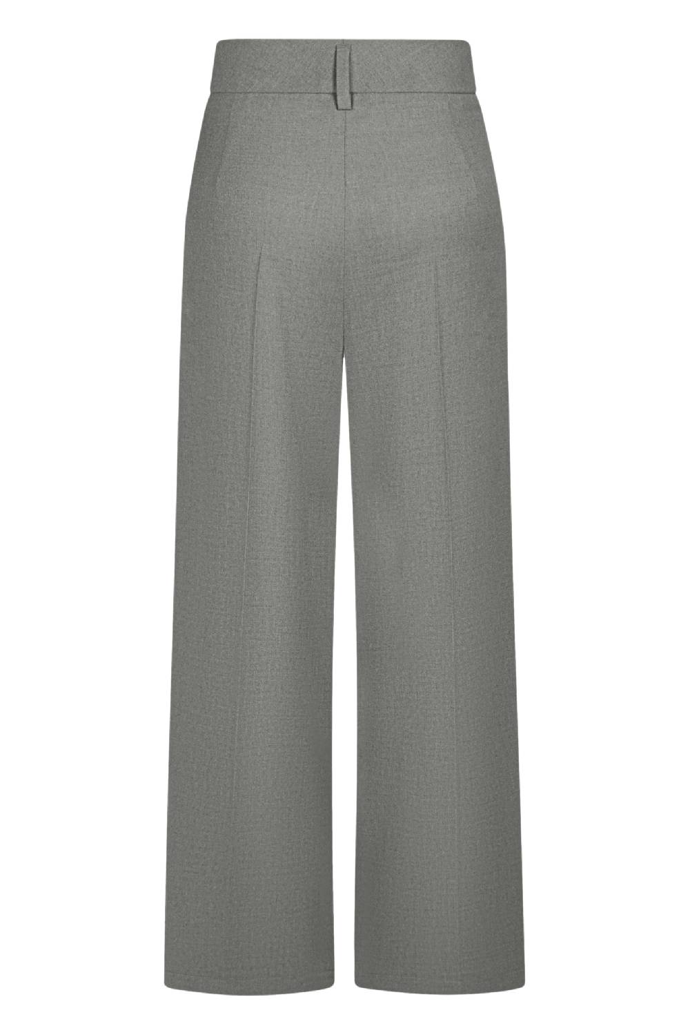Raffaello Rossi Bundfaltenhose Wide Leg lang High Waist grau: MAYLA Fabrikladen